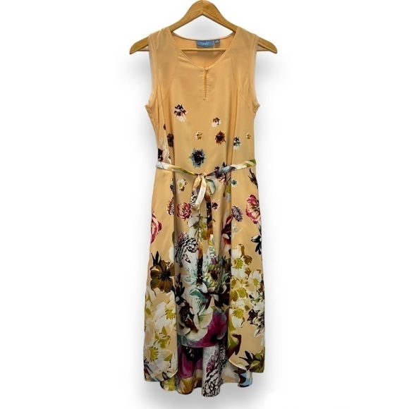 Simply Vera Vera Wang Floral Sleeveless Hi-Lo Dress Women’s Small S - Picture 1 of 6